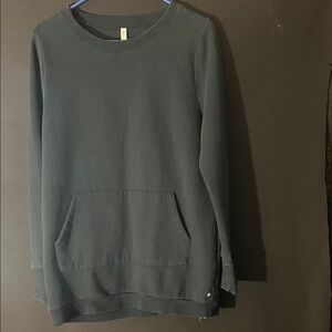 Fabletics Black Crewneck Sweatshirt